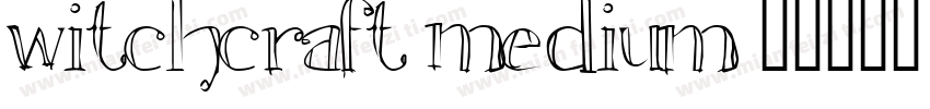 Witchcraft Medium字体转换